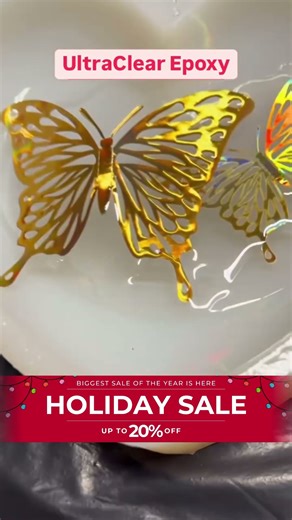 Holiday Resin Art Made Easy with UltraClear Epoxy 🎄