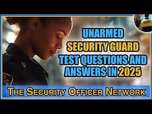 Security Guard Test Questions and Answers in 2025