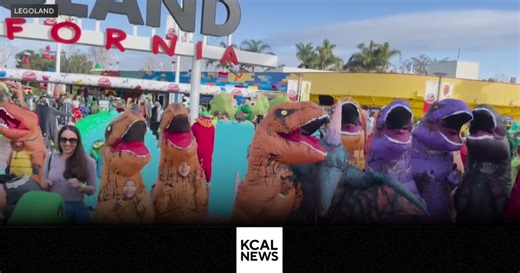 Dino Valley opening as Legoland California celebrates 25th anniversary