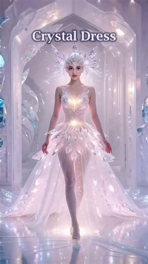 Shimmering Crystal Dress ASMR