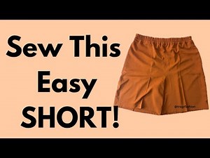Sew this easy short to complete the set! (Beginner Friendly)