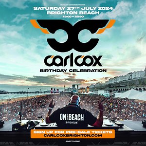 Brighton Beach 2024 - here we go! ☀️ After three years of sold out shows, I can't wait to return to On The Beach this summer to celebrate my birthday with you all. 🎈 Pre-sale drops this Friday, for more information & sign-up head to www.carlcoxbrighton.com 🖤🖤 Oh yesss!! | Carl Cox