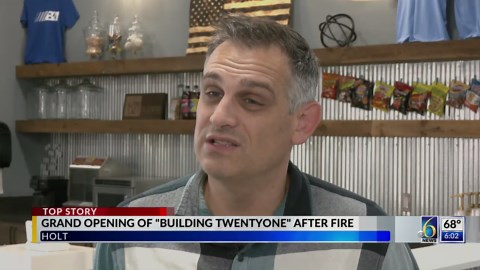 Grand opening of Building Twentyone after fire