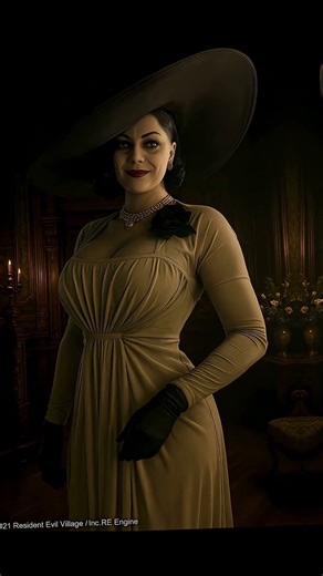 ✨ Standing tall at 9’6”, Lady Dimitrescu is one of the most iconic villains in gaming