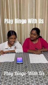 Play BINGO With Us 😌🔥Who gets BINGO first #bingo #challenge #games