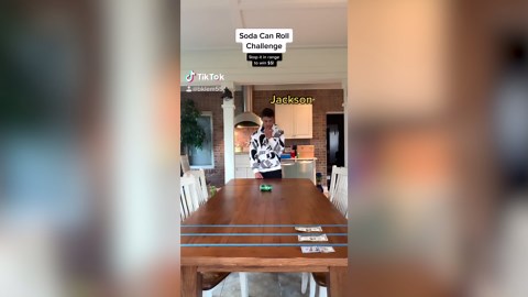 Soda Can Roll Challenge: Can You Do It?