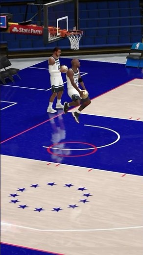 How to dunk on NBA 2K25 MyTEAM Mobile tutorial