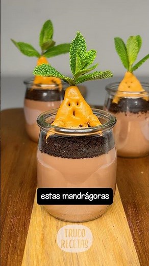 Recetas Harry Potter ⚡️: Mandrágoras #recetaspostres #receta #harrypotter