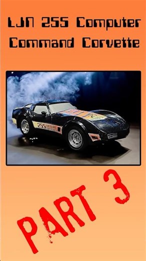 Fixing the steering & creating decals from scratch for the LJN 255 Computer Command Corvette Part 3