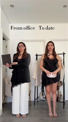 From office to date look 🤩 which one do you like? #shorts