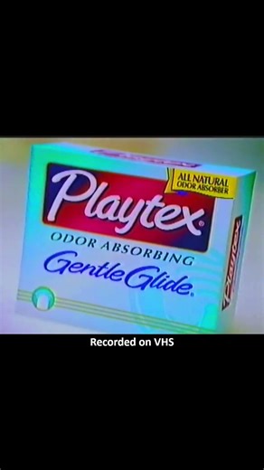 Playtex Gentle Glide TV Ad Product Shot 2001