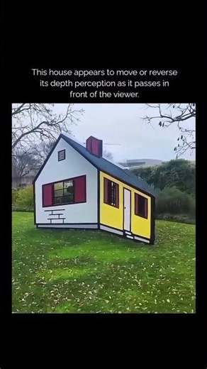 "House I" is a sculpture by pop artist Roy Lichtenstein, located in the Sculpture Garden at the Nati