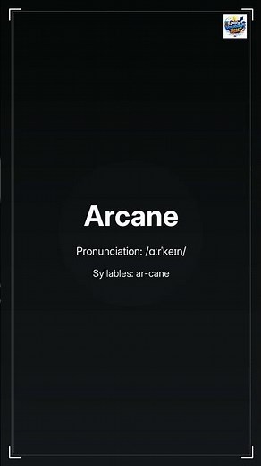 Unlock the Mystery of 'Arcane'!