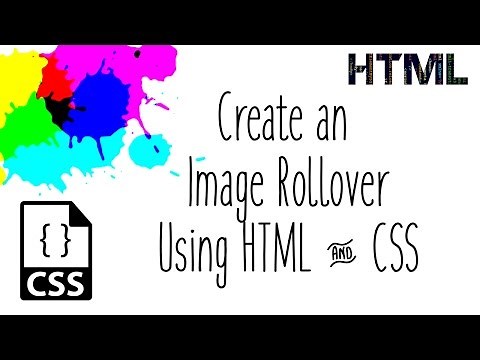 Create a Rollover with HTML and CSS