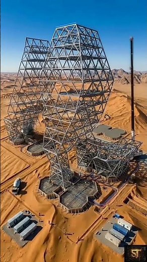 🏗️ Desert Megaproject: Building a Futuristic Complex from Scratch (Timelapse)