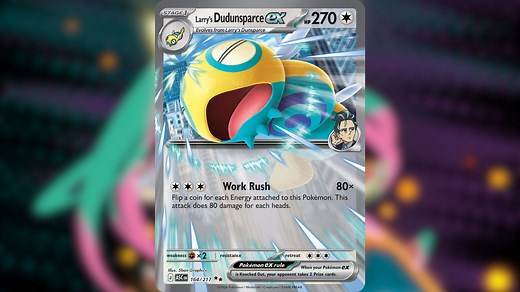 Pokemon TCG: Larry's Dudunsparce Ex Deck Guide