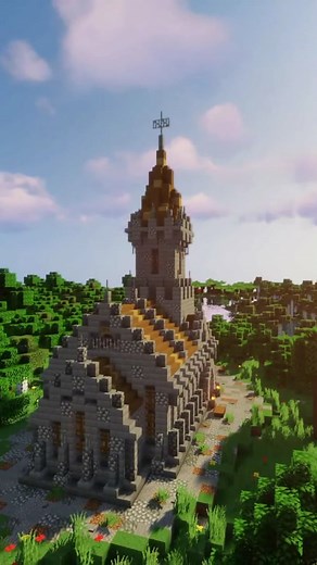 Eglise Médiévale #minecraft