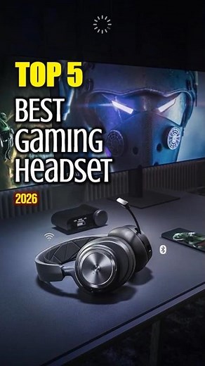 Best Gaming Headset 2026 ⚡ TOP 5 #shorts #tech #bestgamingheadset