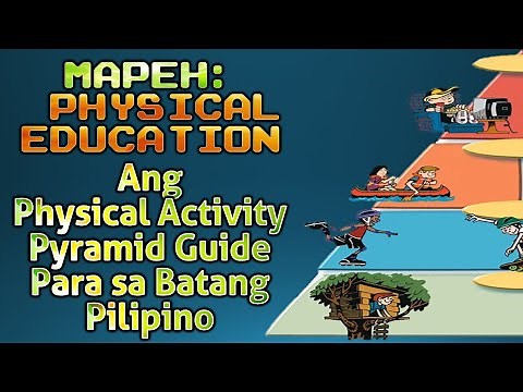 MAPEH: Physical Education - Ang Physical Activity Pyramid Guide Para sa Batang Pilipino