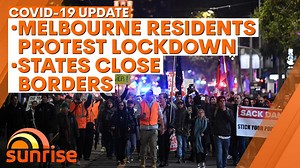 There has already been resistance to Melbourne's strict lockdown rules, with protests erupting on city streets overnight; as most states close their borders to Melbourne residents. Latest updates: https://7news.com.au/coronavirus | 7NEWS Melbourne