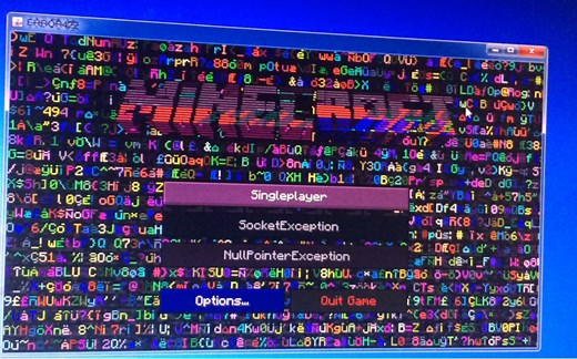 【Minecraft】error422与正常版本存档互通