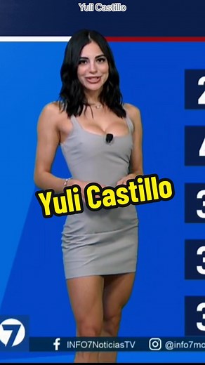 Yuli Castillo's Sensational Weather Report Outfit! 🔥