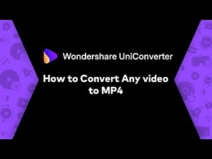 How to Convert Any video to MP4?