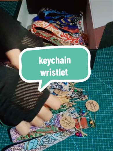 Kunci Keychain Wristlet Batik: Tutorial Pemula