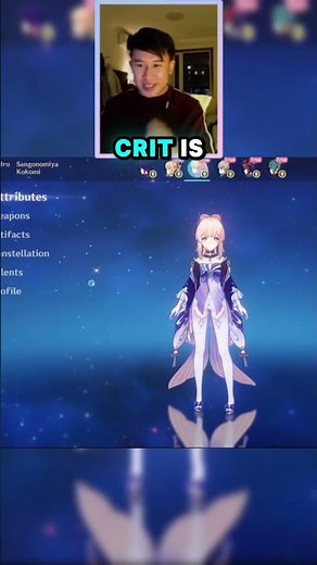 Negative crit rate in Genshin Impact explained - Sangonomiya Kokomi