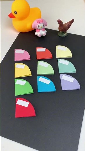 Rainbow Color Paper Umbrella Craft | DIY Paper Umbrella | How to Make Paper Umbrella #craft