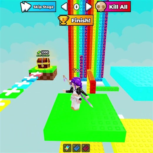 kpop Demon Hunter obby #roblox #demonhunters #shorts