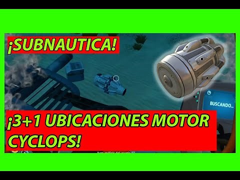 ⚙️Donde Encontrar el Motor del Cyclops (where to find cyclops engine fragments)⚙️ -🐟Subnautica Guía🐟