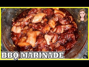 FILIPINO STYLE PORK BBQ MARINADE FOR BUSINESS QUICK & EASY SO YUMMY!! GRILLED, PAN FRY OR OVEN