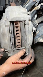 Front Brake Pad Removal #brake #pad #removel #reel #tips | Abdullah auto electrician