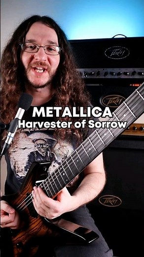 Metallica - Harvester of Sorrow (With Tabs) #guitarlesson #guitar #metal #thrashmetal