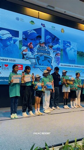 PR Junior Open Golf Championship Tournament 2025 From 15 until 18 December 2025, the fairways came alive from Day 1 to Day 3 with passion, determination, and unforgettable moments as young golfers showcased their skills and sportsmanship. The tournament featured Categories A, B, C, and D for both boys and girls, highlighting talent across all age groups. Every swing reflected dedication, every smile captured the joy of competition, and every challenge created lasting memories. The event conclude