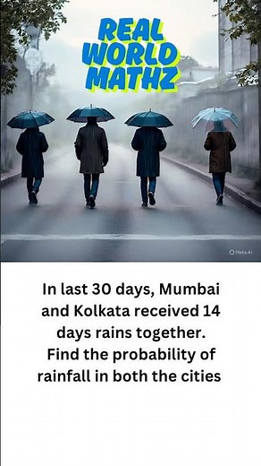 Conditional Probability Explained with Weather Forecast 🌦️#weatherforecast #conditionalprobability