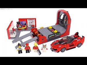 🔄 LEGO Speed Champions 2017 Ferrari FXX K & Development Center review! 75882 re upload