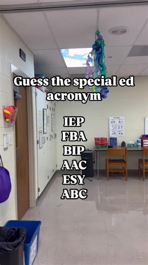 Understanding Special Education Acronyms