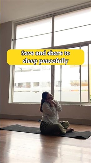 Bedtime yoga for better sleep