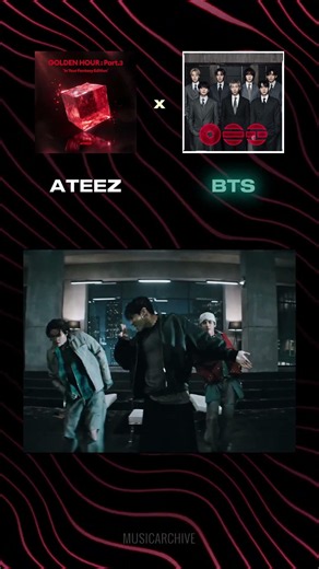 bts x ateez mashup (in your fantasy x one more night) ♫♫ #jungkook #bts #ateez #방탄소년단 #에이티즈