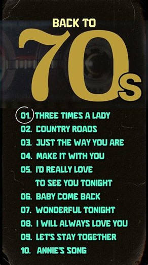 Three Times a Lady - The Commodores | 70s Music Greatest Hits 🌹