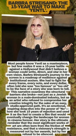 Barbra Streisand’s 15-Year Battle for Yentl! ߎߌ #barbrastreisand