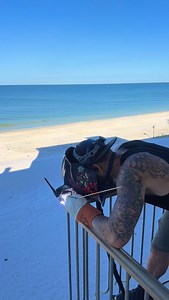 Brandon Roettjer on Instagram: "Process #tig #welding #brass #railings #architectural #metalwork"