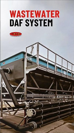 Dissolved Air Flotation (DAF) in Action | Industrial Wastewater Treatment