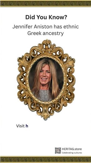 Jennifer Aniston ethnicity #DidYouKnow #jenniferaniston #friends #horriblebosses #thebreakup