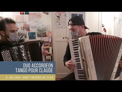 Tango pour Claude - Vie violence - Nougaro Richard Galliano duo accordéon live - arrgt F. Da Silva