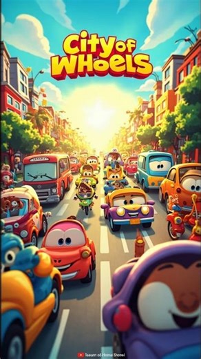 🚗 Grad pun točkova | Kratka verzija | Dečije Čarolije #pesmicezadecu #kidsmusic