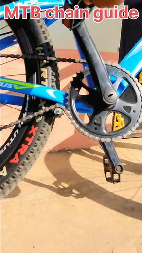 Home made Chain Guide💯🔥 #shorts #chain guide #mtb