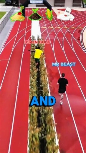 MrBeast Tried to Cheat Usain Bolt... And Still Almost Lost! 💀⚡